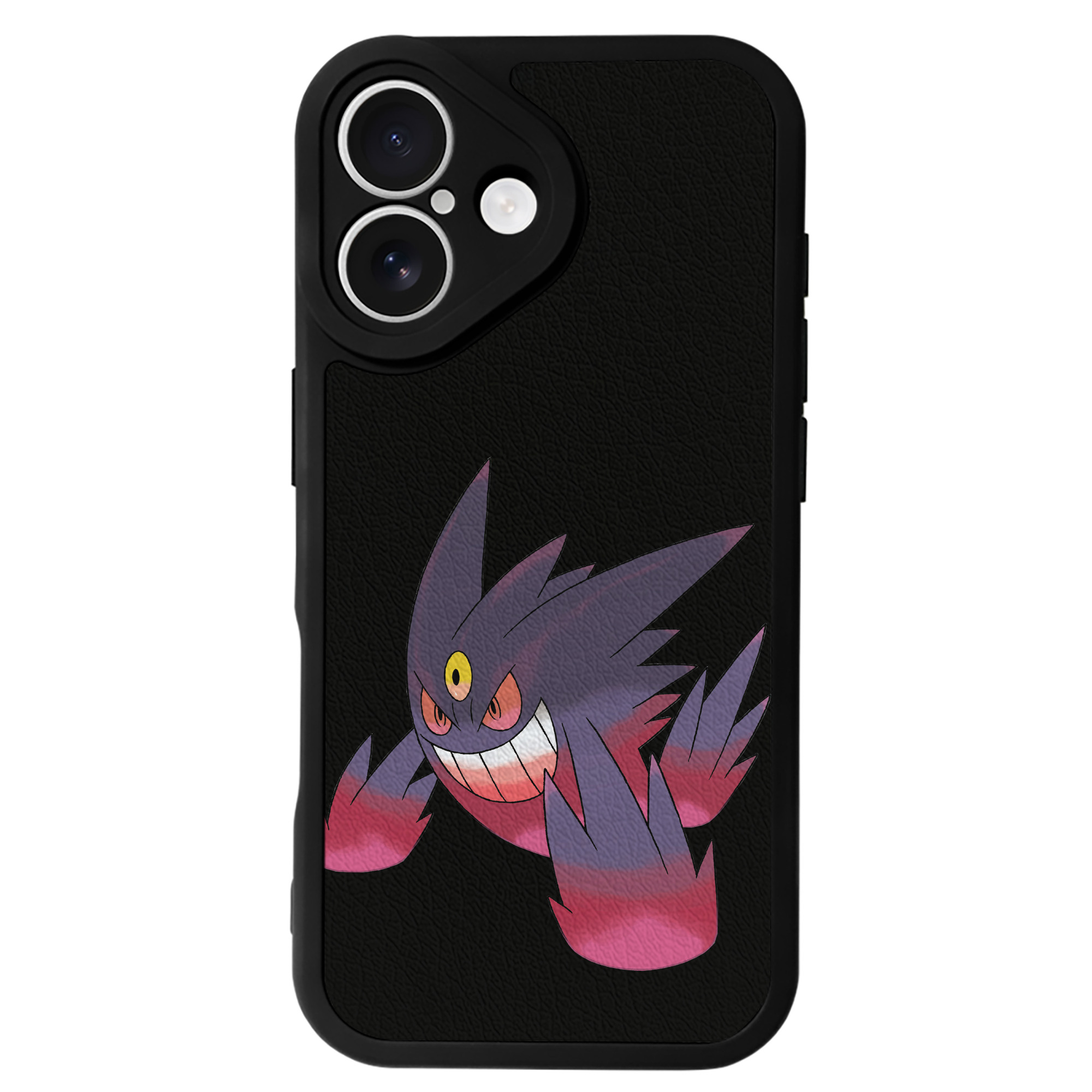 （画像用） ポケットモンスター Pokémon 【iPhone 16シリーズ対応】シリコンスマホケース（レザー調） 材質：シリコン